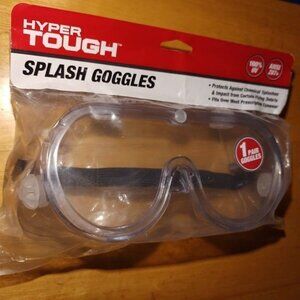 2-SPLASH GOGGLES BY HYPER TOUGH-SET OF 2-NEW